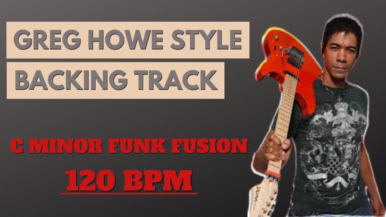 Greg Howe Style Backing Track 120 BPM
