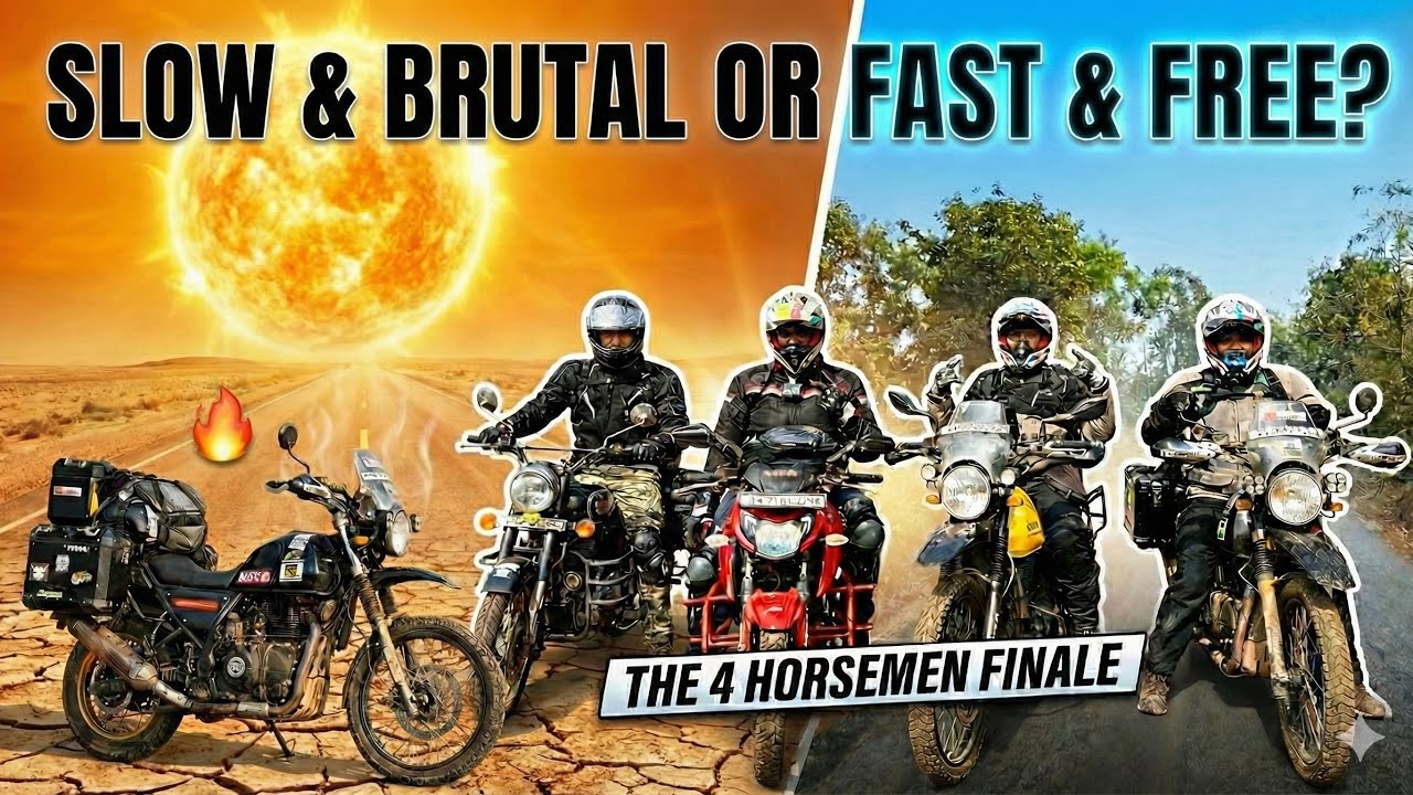 50°C HEAT ALMOST BROKE US | THE FINALE RIDE HOME