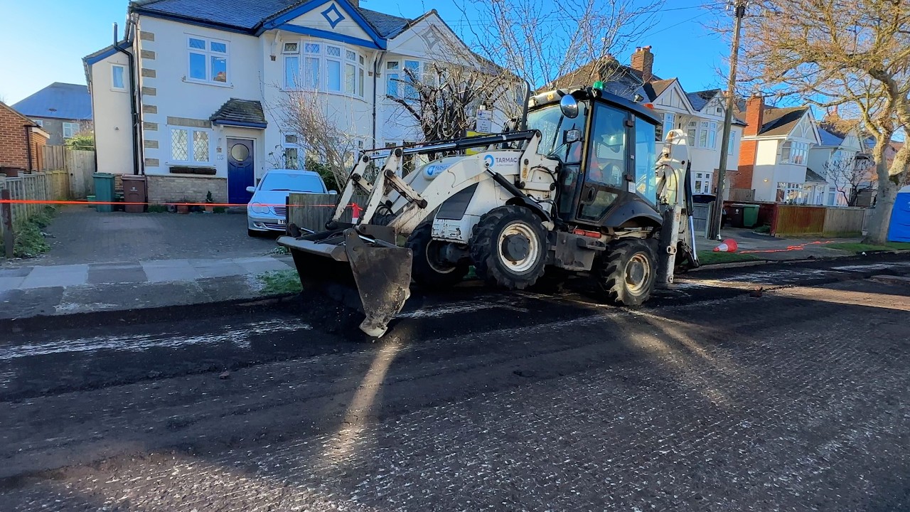 Resurfacing Works-Eldon Road, Fairview, Cheltenham-Day 2