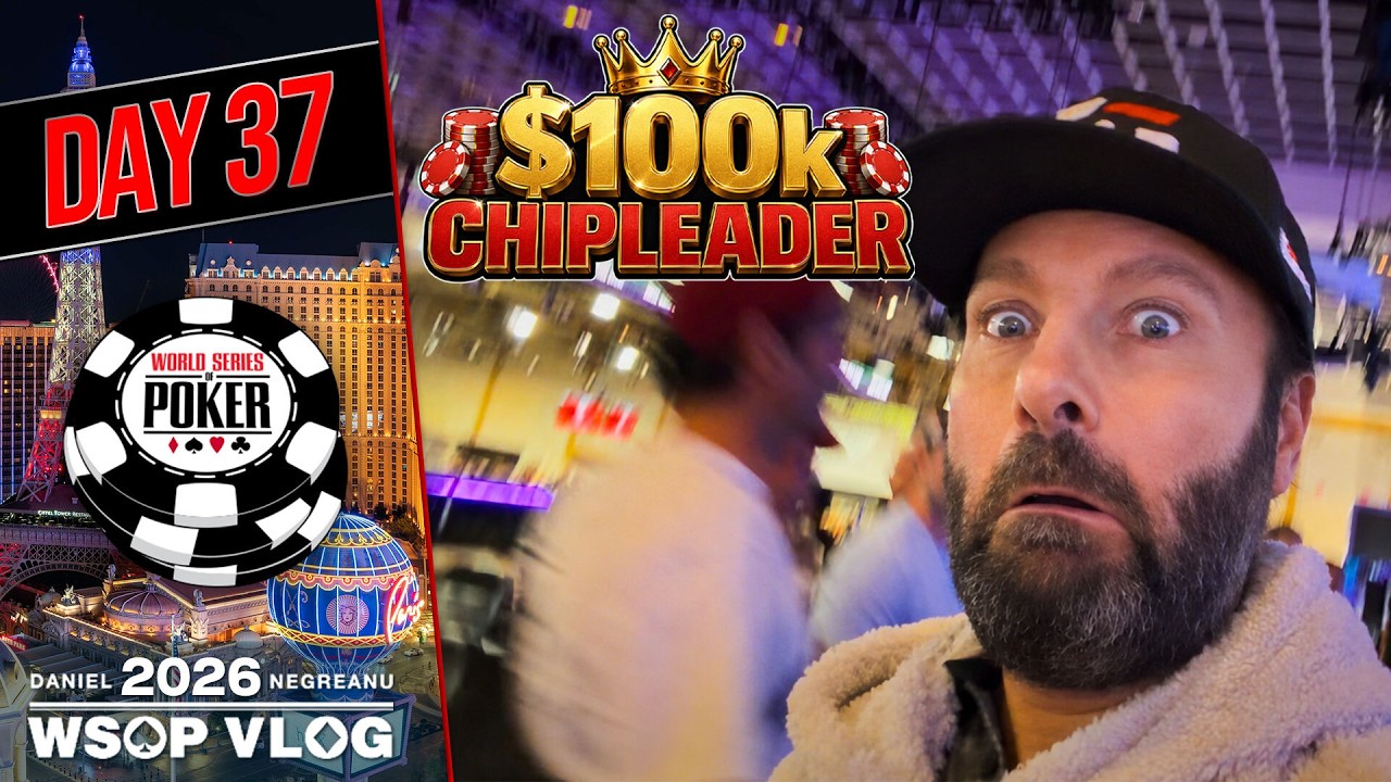 От разогрева до ЧИПЛИДЕРА! | $100K PLO High Roller &mdash; ВЛОГ с WSOP 2026, день 37