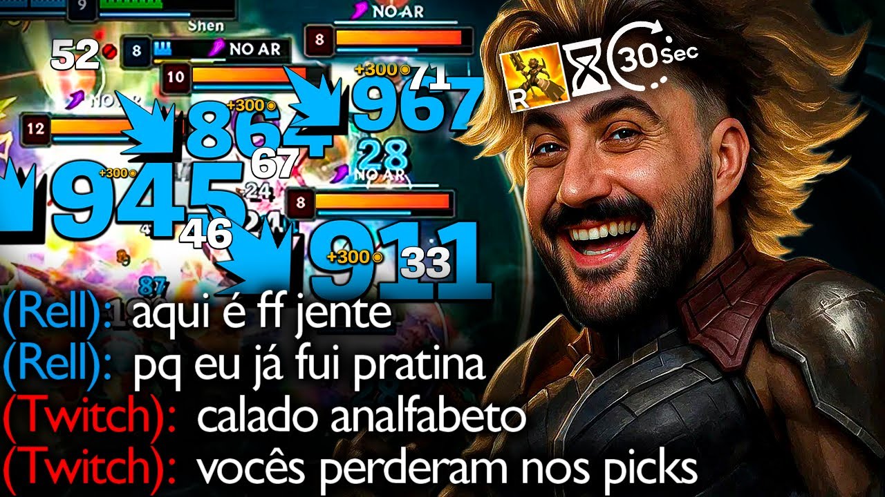 RELL 30 SEGUNDOS NA ULT É EXTREMAMENTE ROUBADO KKKKKKKK