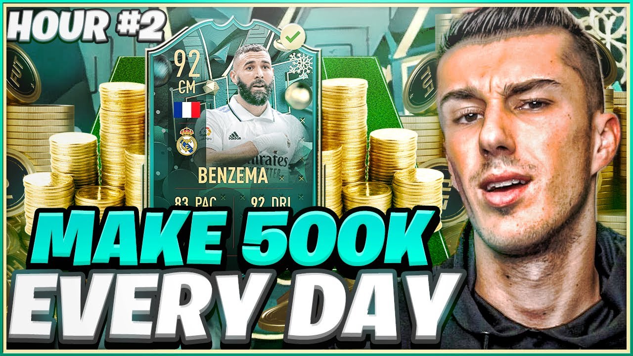 TRADING GUIDE to make 500K COINS EVERY DAY in FIFA 23