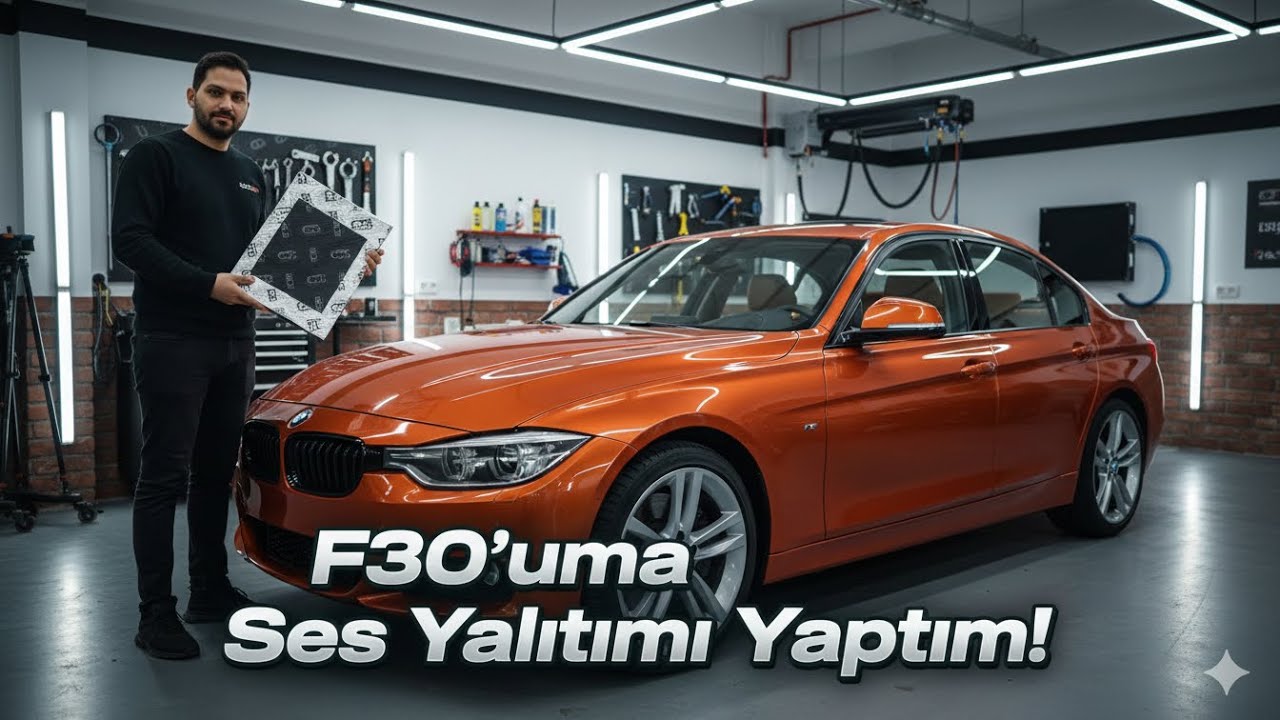 Kantarın Topuzunıu Kaçırdım, Bmw 3.18i Edition M Sport Aracıma Ses Yalıtımı Yaptım!