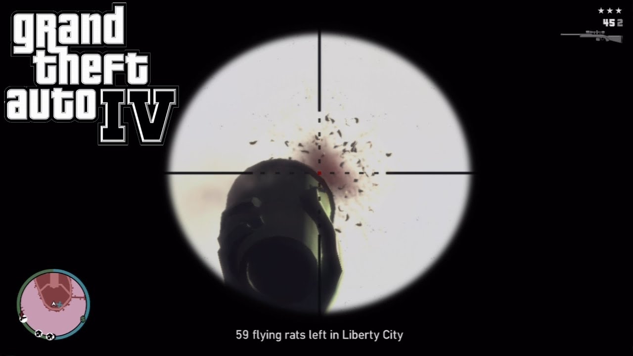 Happiness Island - GTA IV Flying Rats (1080p)