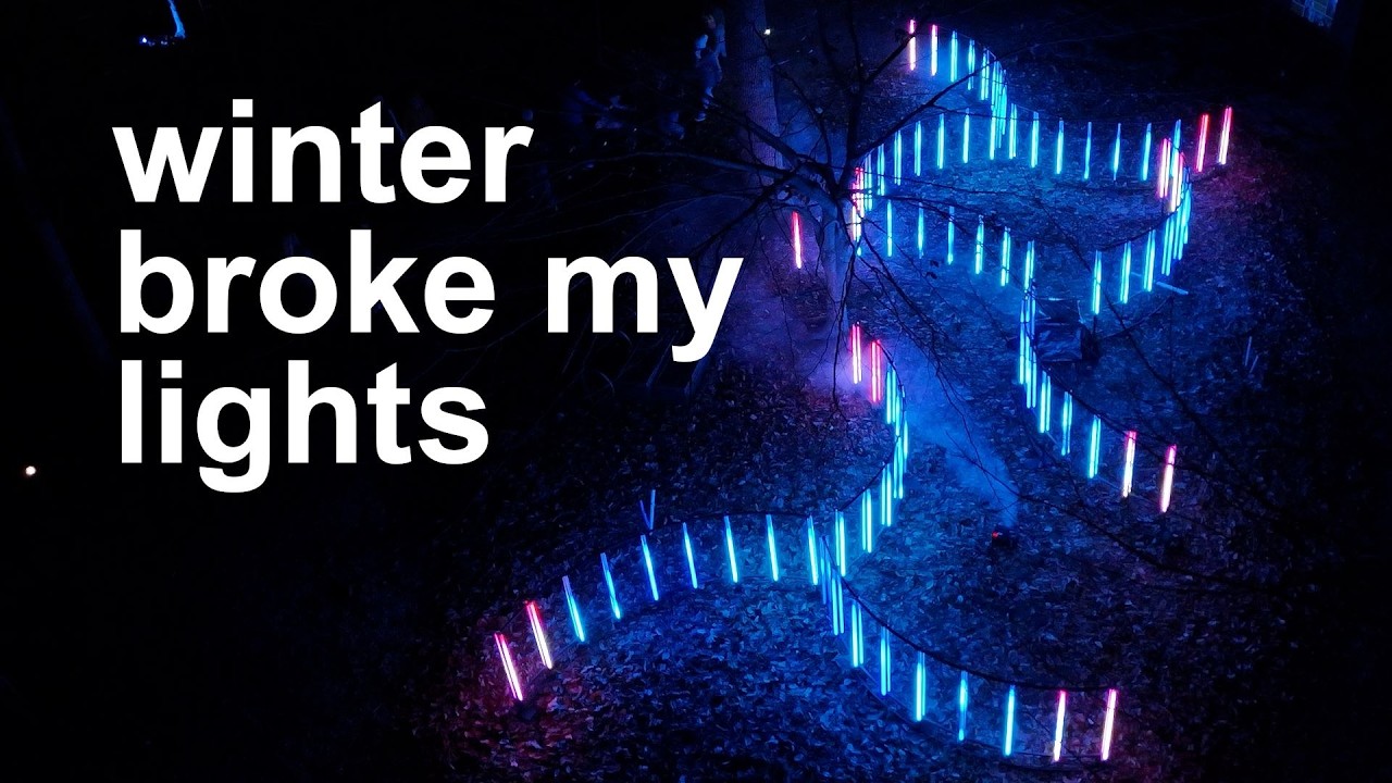 Surviving a winter lights festival