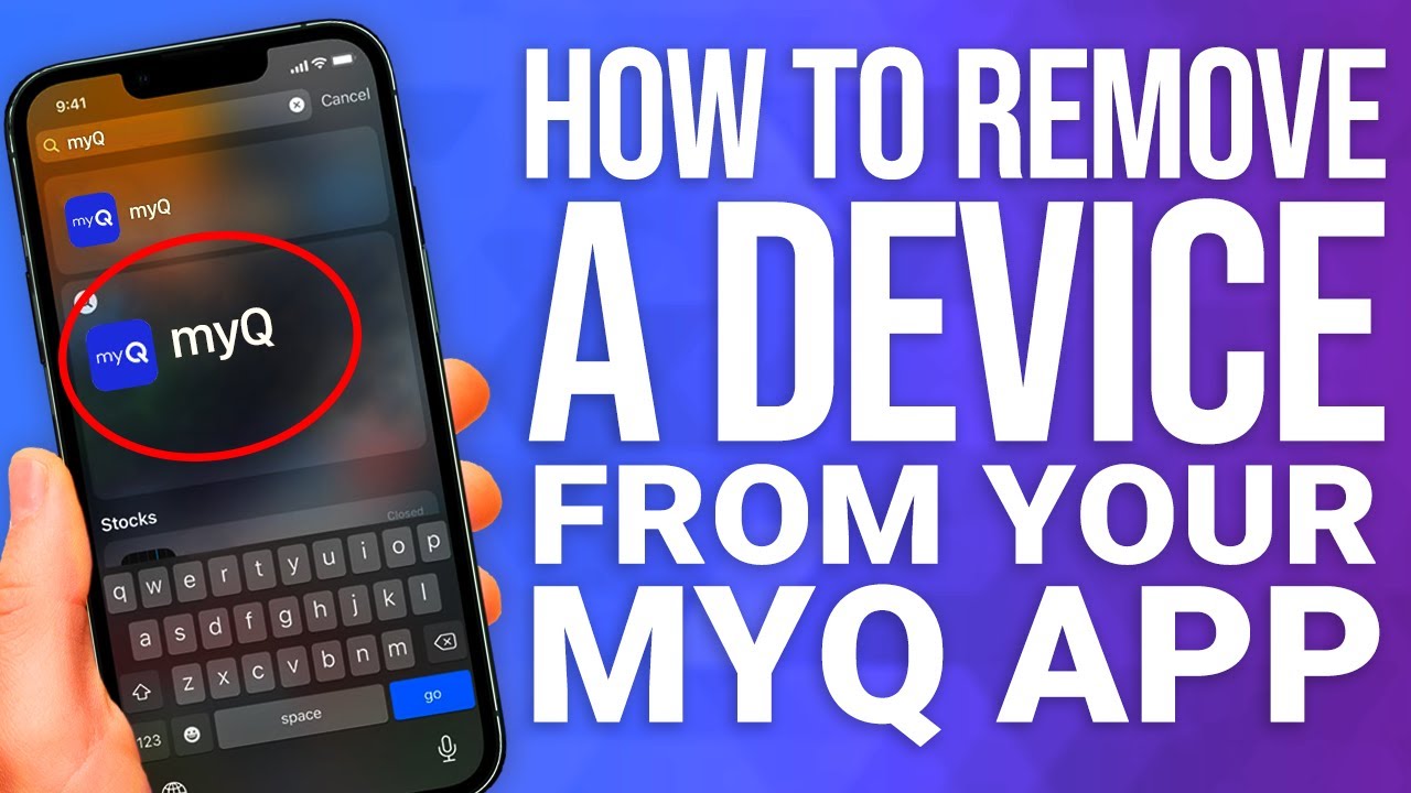 Как удалить устройство из приложения myQ: быстрое и безопасное руководство!