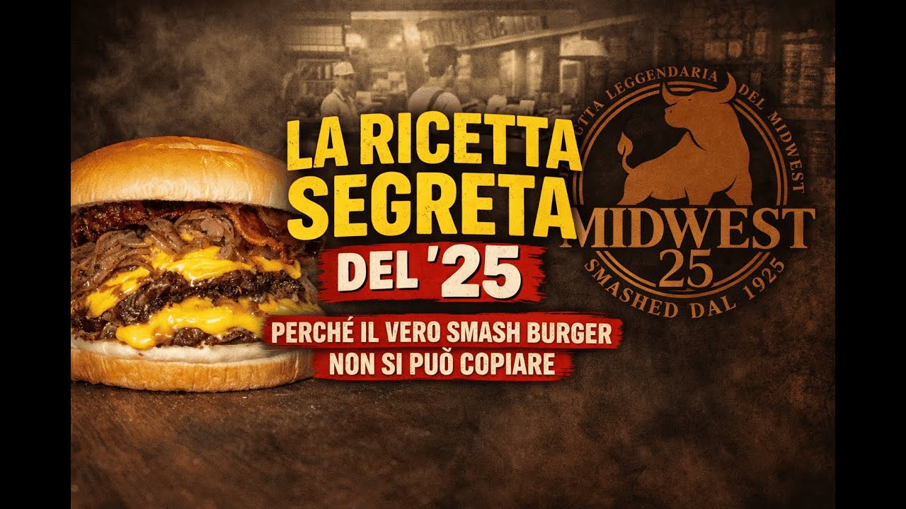 La Ricetta Segreta del ’25: perché il vero smash burger non si può copiare.