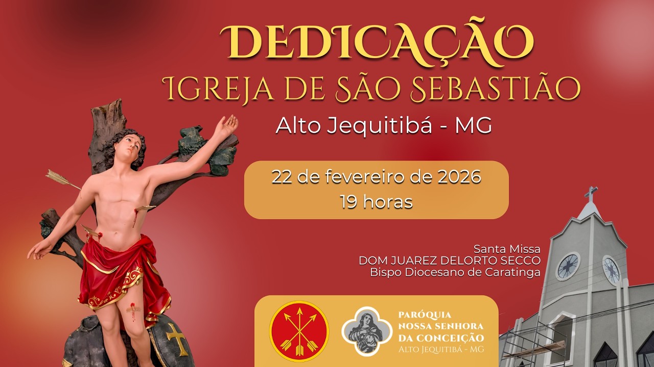 Dedicação da Igreja de São Sebastião - Alto Jequitibá, MG