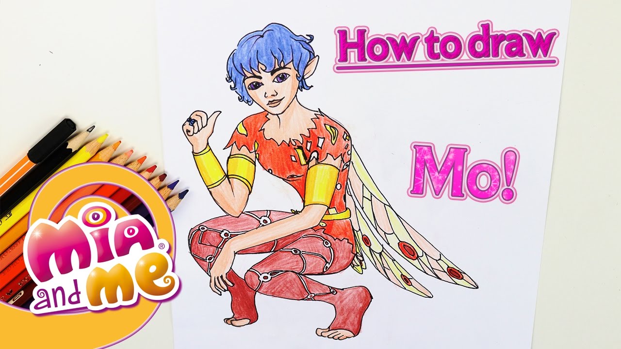 Mo - How to draw Mo - Mia and me