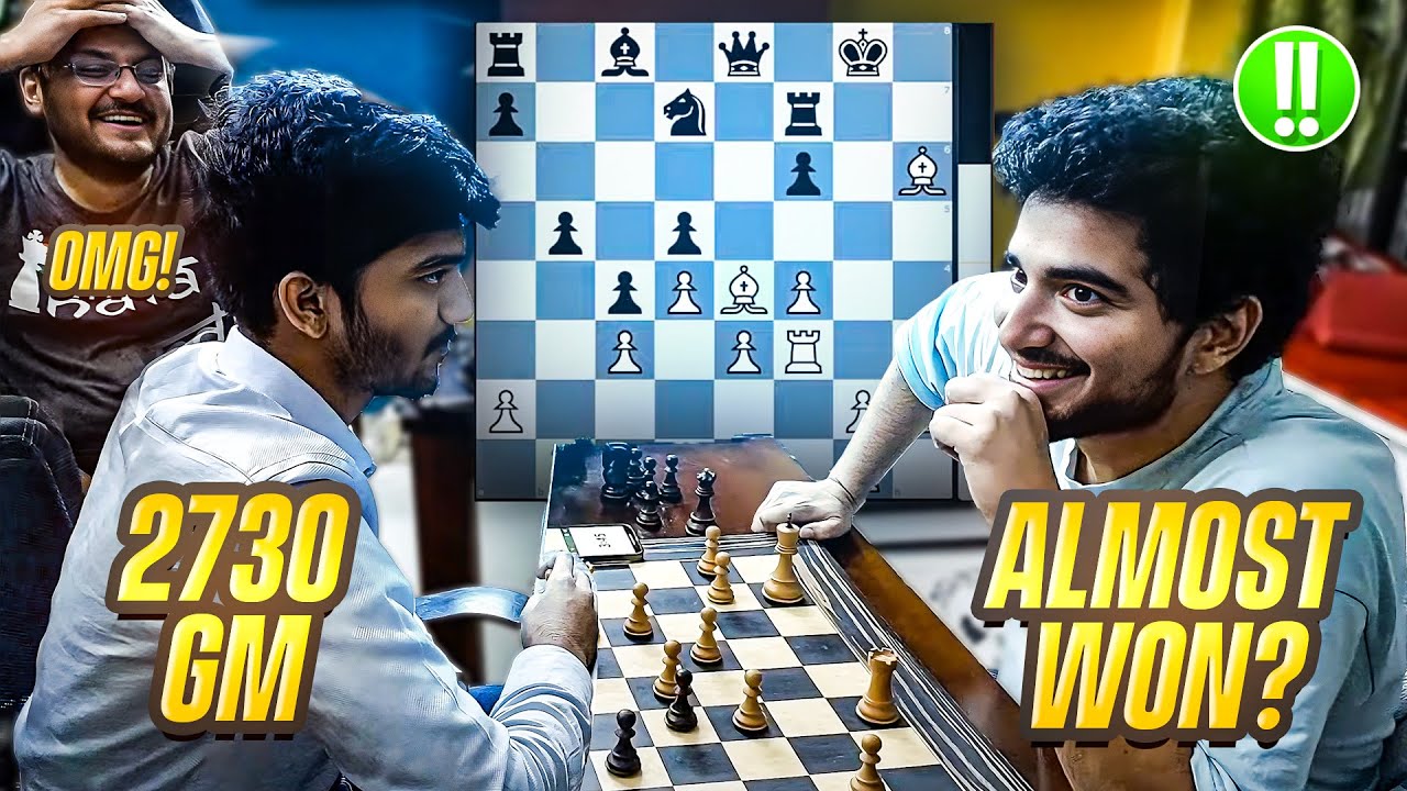 Never underestimate Samay Raina! | Samay vs Super GM Gukesh (2730)