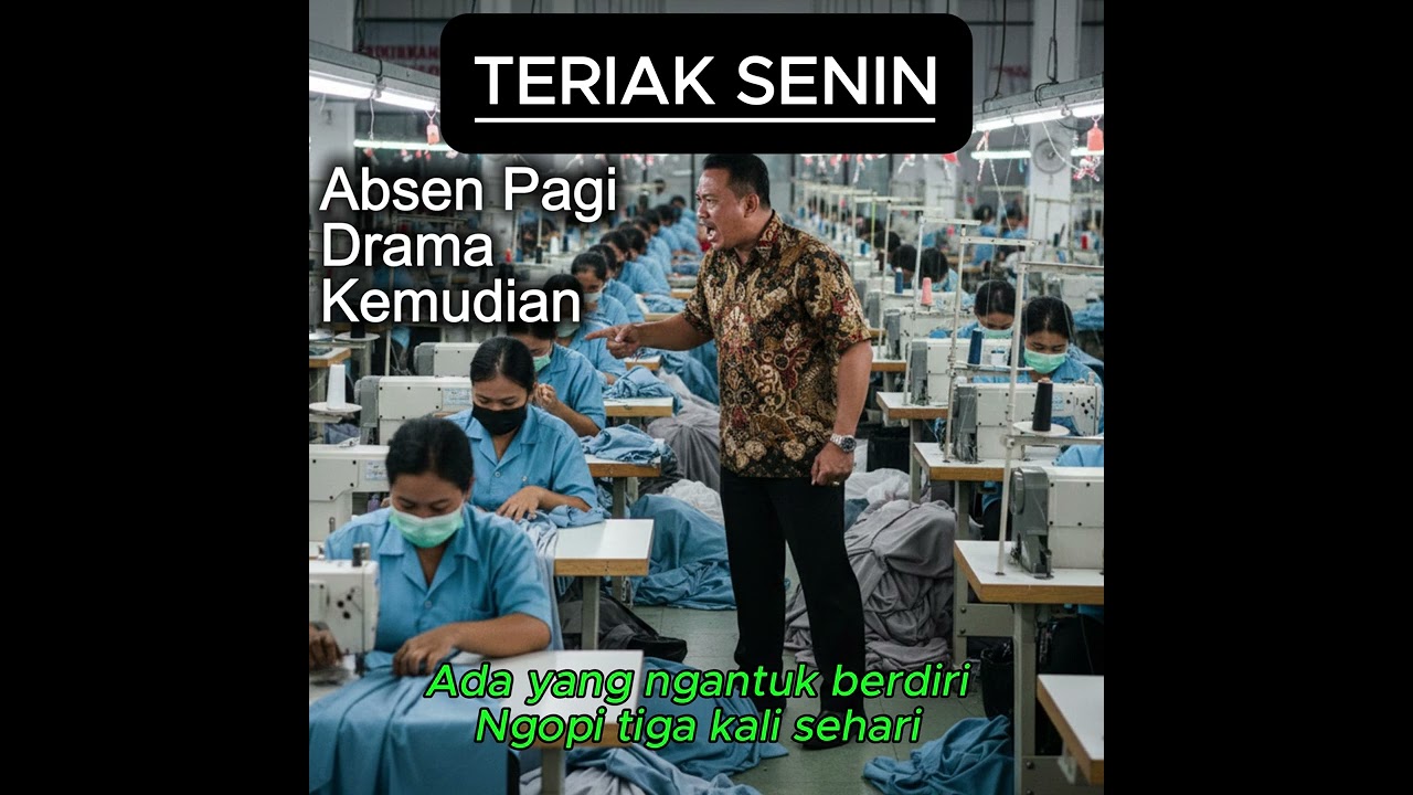 TERIAK SENIN - ABSEN PAGI DRAMA KEMUDIAN