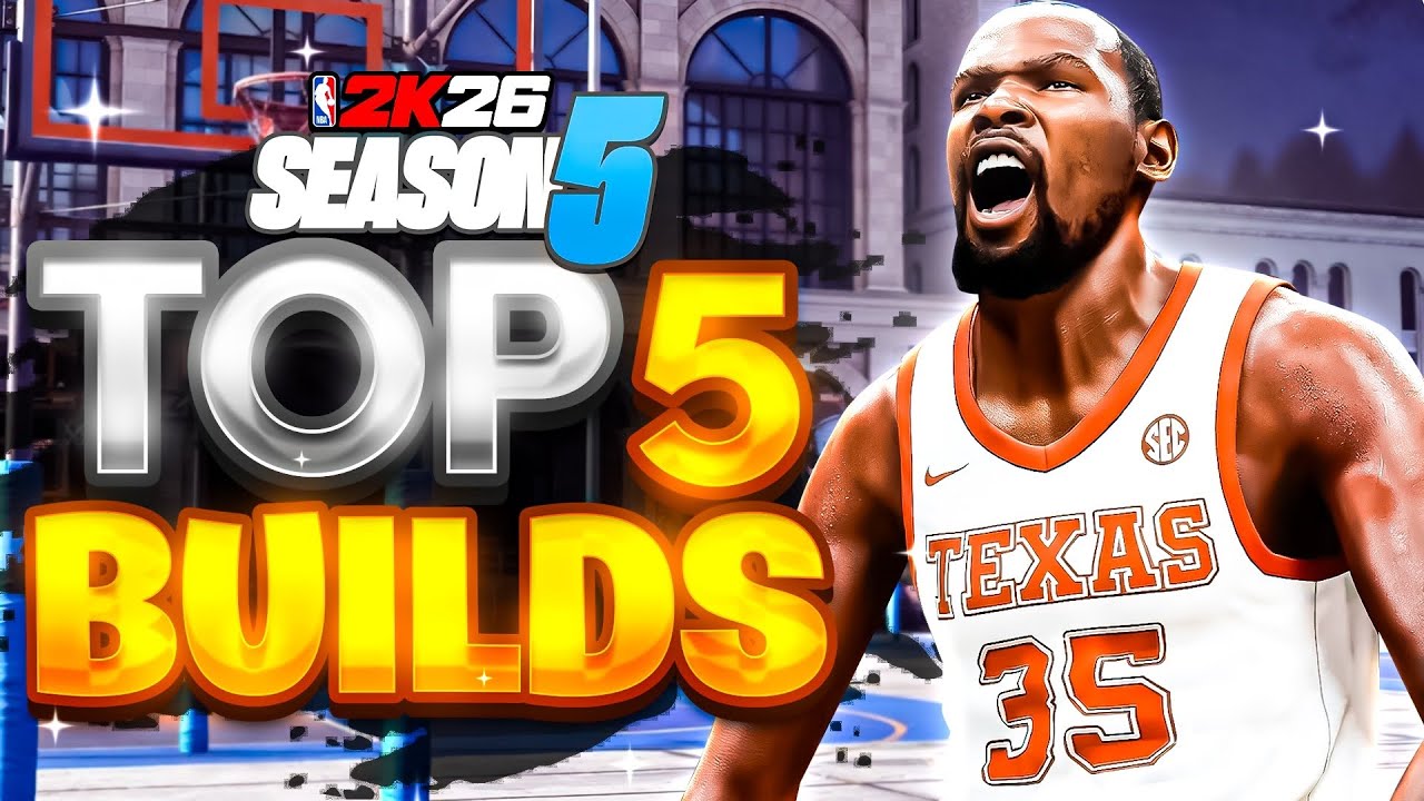 TOP 5 BEST BUILDS for SEASON 5 NBA 2K26🔥MOST OVERPOWERED BEST BUILDS! Best build 2k26