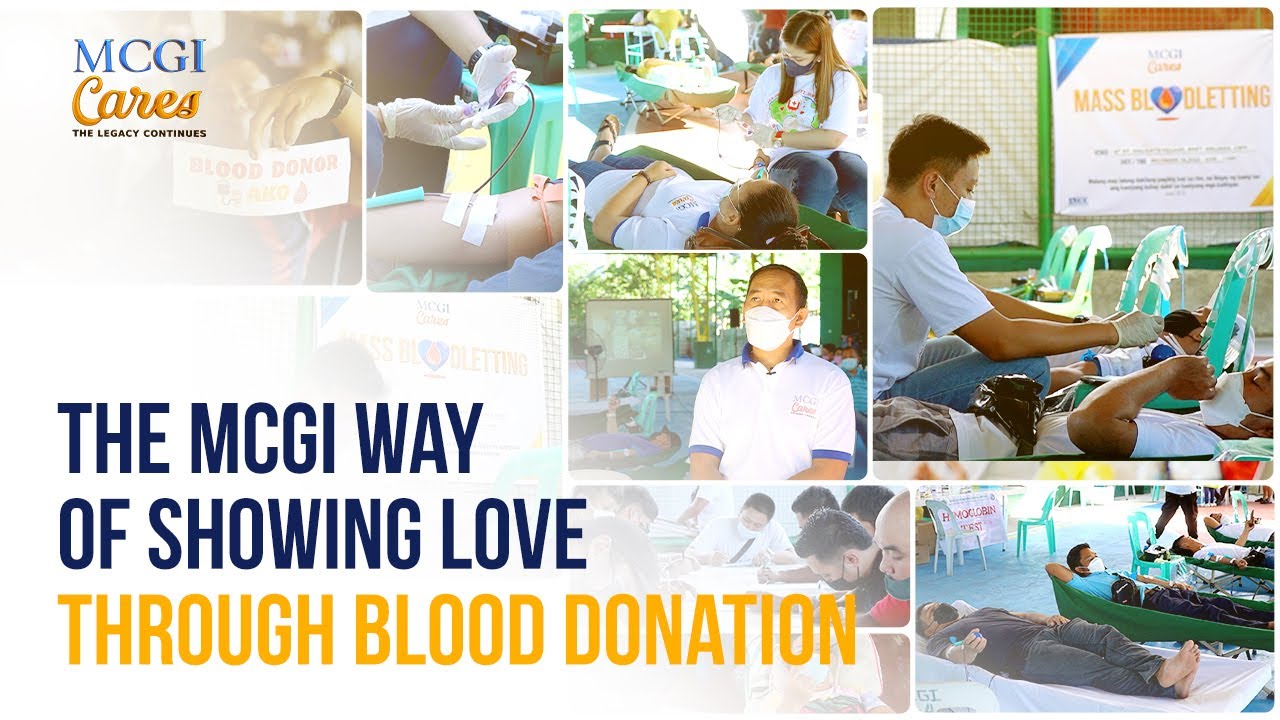 The MCGI Way of Showing Love Through Blood Donation | MCGI Cares