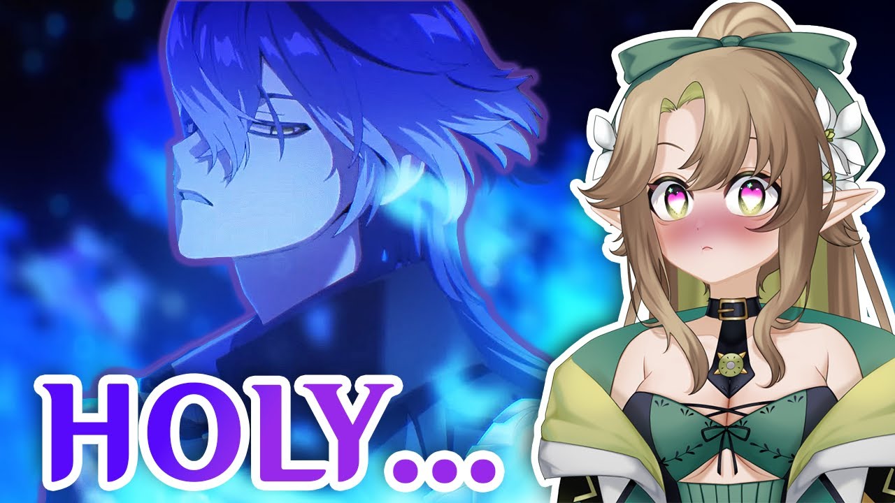FOLLOW THE BLUE FLAME... | FLINS TRAILER REACTION #genshinimpact