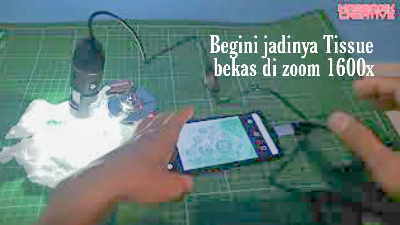 Tutorial Cara Menghubungkan Mikroskop Digital ke Smartphone Android - Digital Microscope 1600x