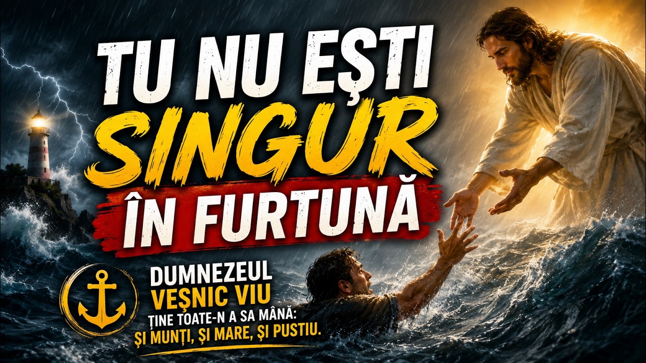 Tu nu ești singur în furtună