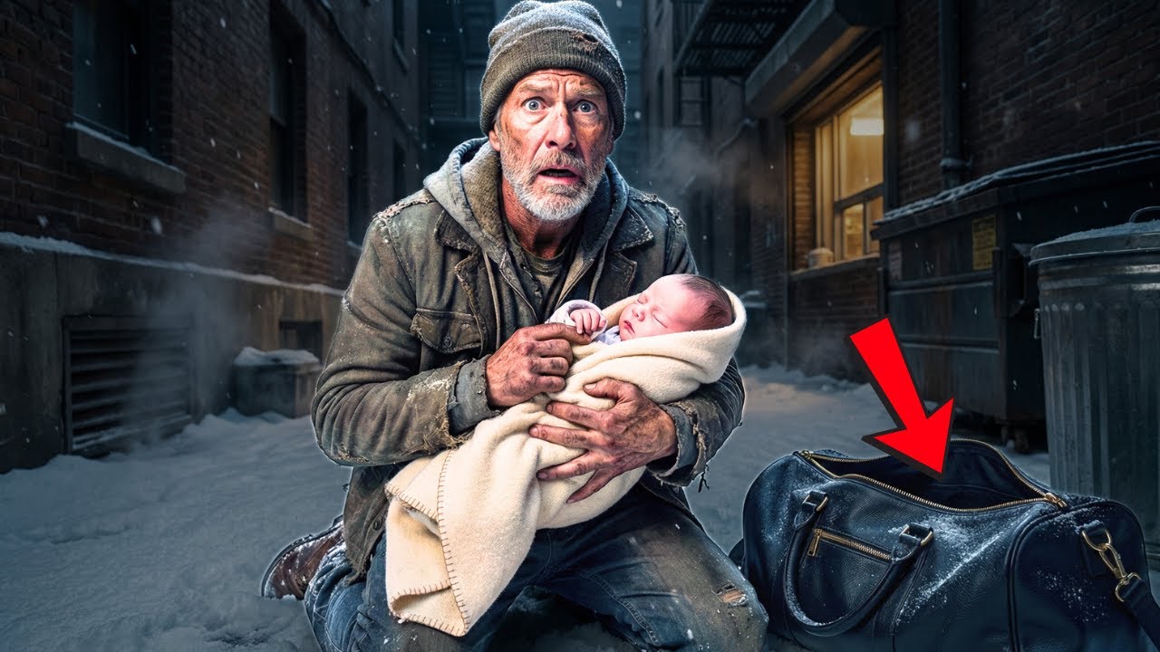 A Homeless Man Found a Baby in a Luxury Bag — What Happened Next Changed Everything