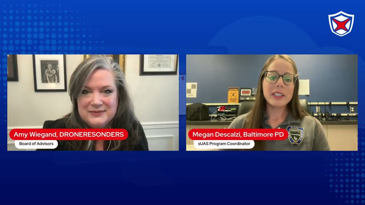 Women DRONERESPONDERS Interview with Megan Descalzi, Baltimore PD