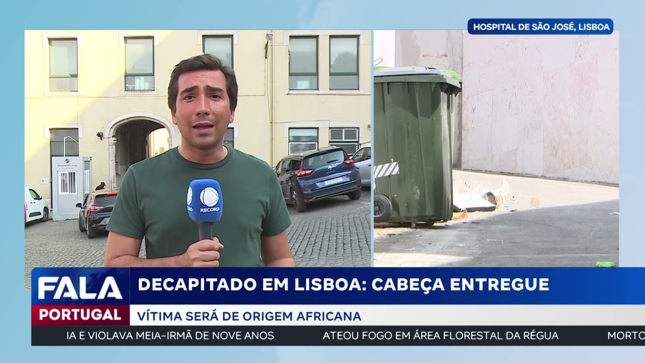Decapitado em Lisboa: Cabeça entregue