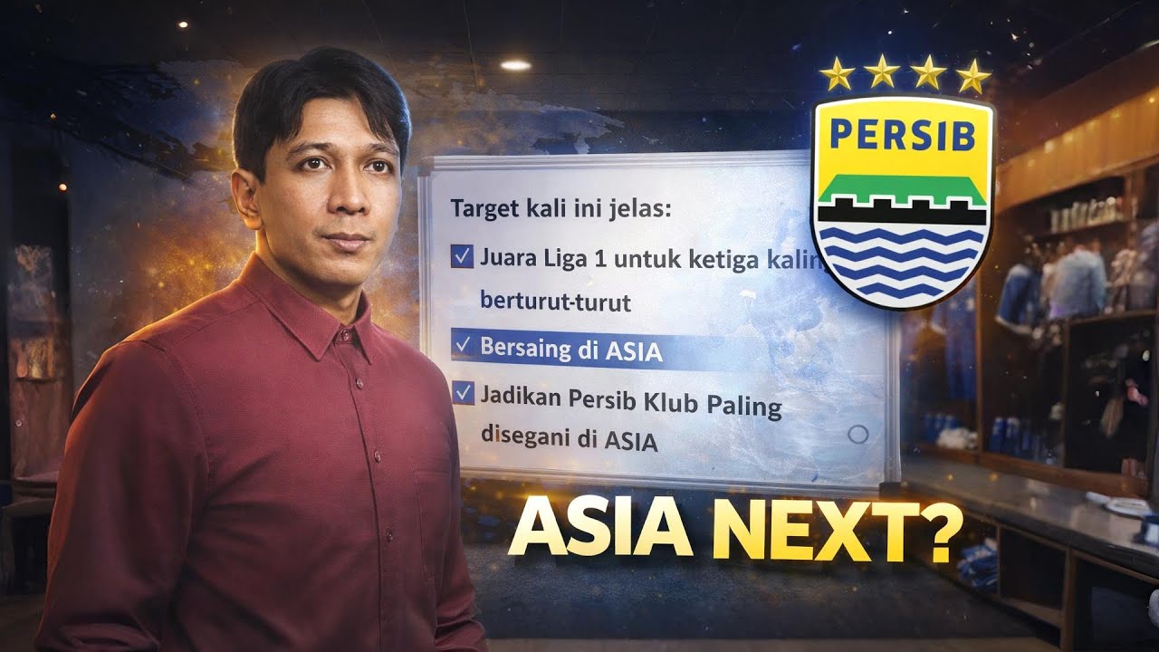 I BRING PERSIB BANDUNG TO START THE MASTER PLAN TOWARDS ASIA