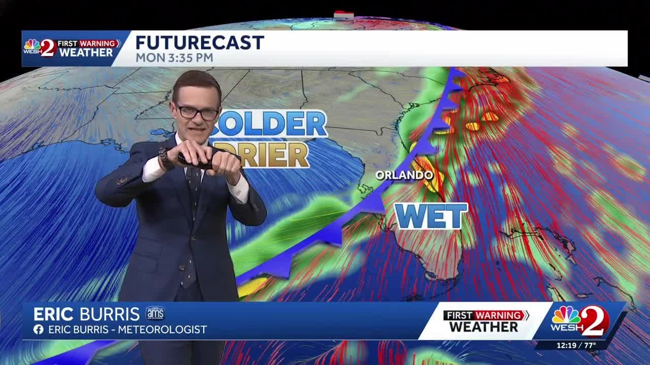 Wet weekend then the return of Winter weather next week