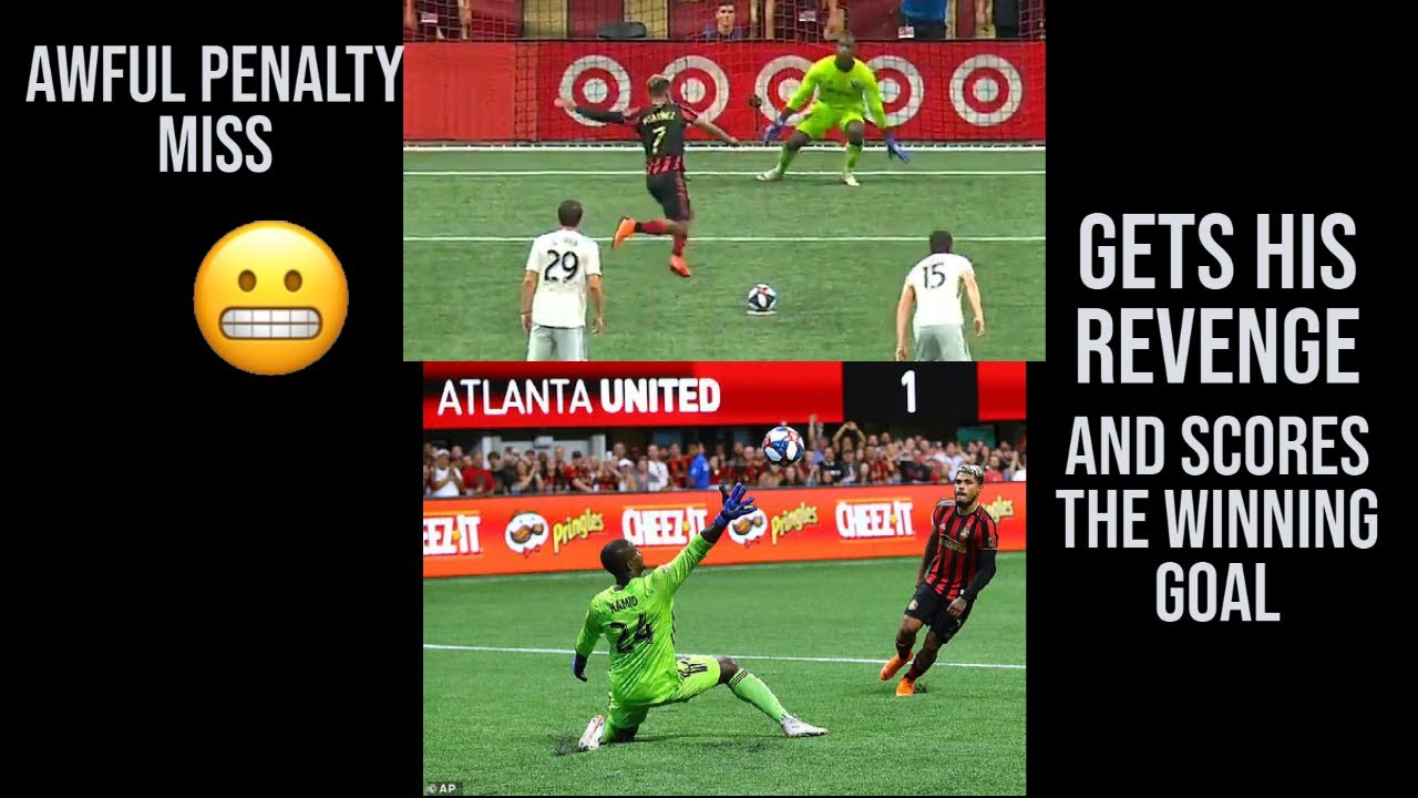 Josef Mart&iacute;nez Penalty miss and 16th goal