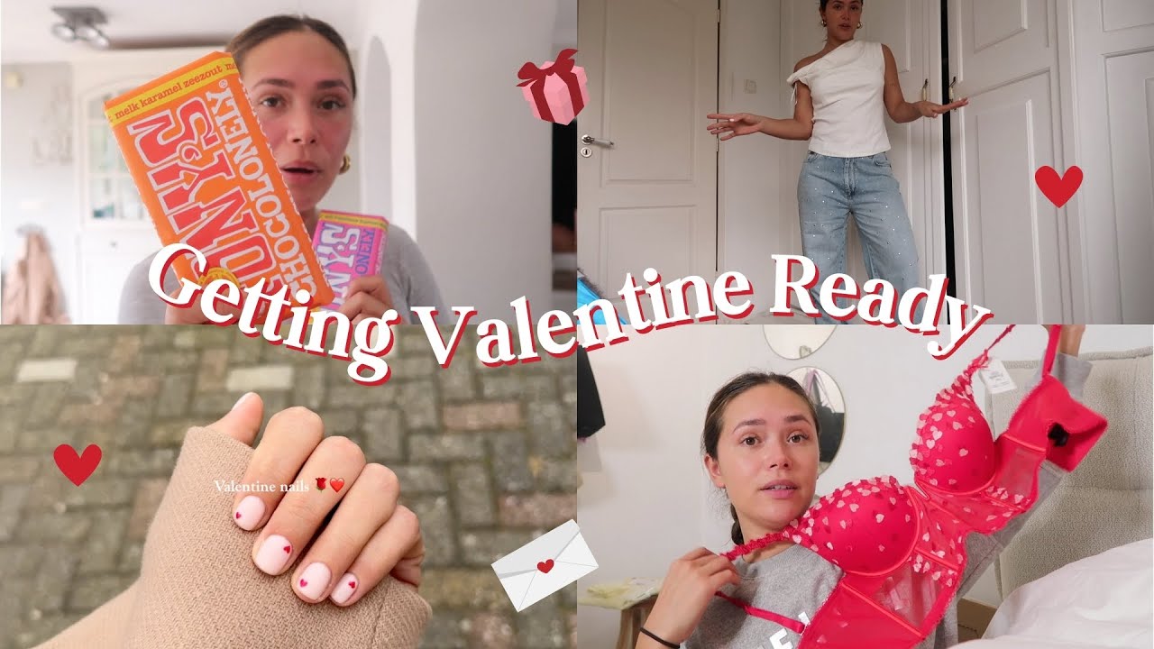Getting Valentine Ready 💌✨🌹 nieuwe biab nagels, cadeautjes kopen, outfit kiezen...
