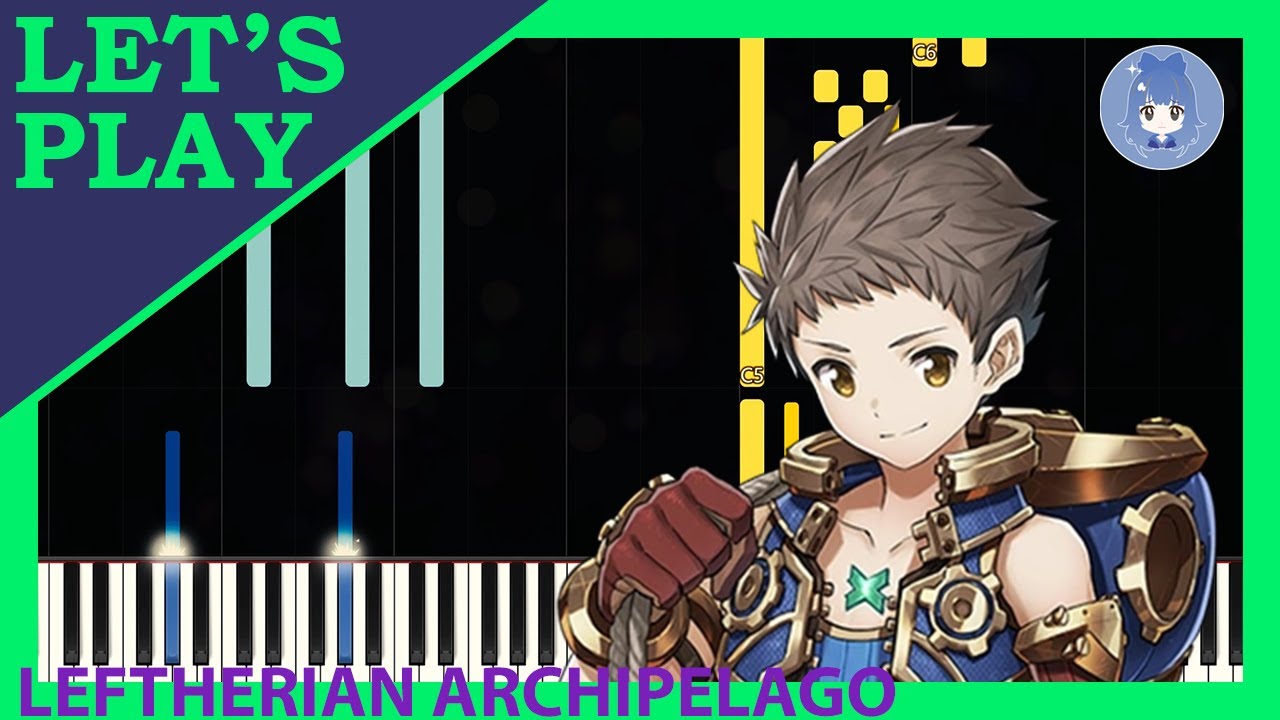 Leftherian Archipelago from Xenoblade Chronicles 2 [Piano Tutorial]