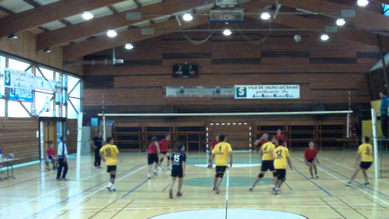 Coupe de France M20 1er tour BVB-PSVB part.1 volley ball