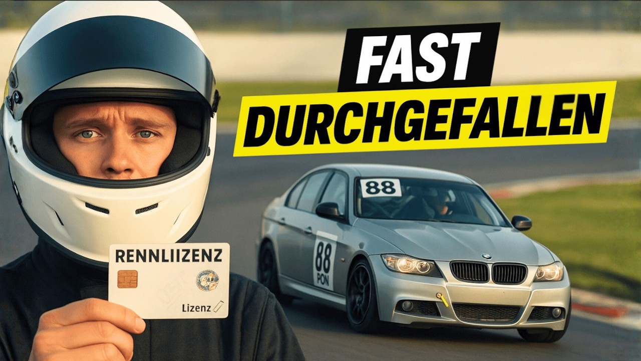 Wie schwer ist es, eine Rennlizenz zu machen? Mein Selbstversuch