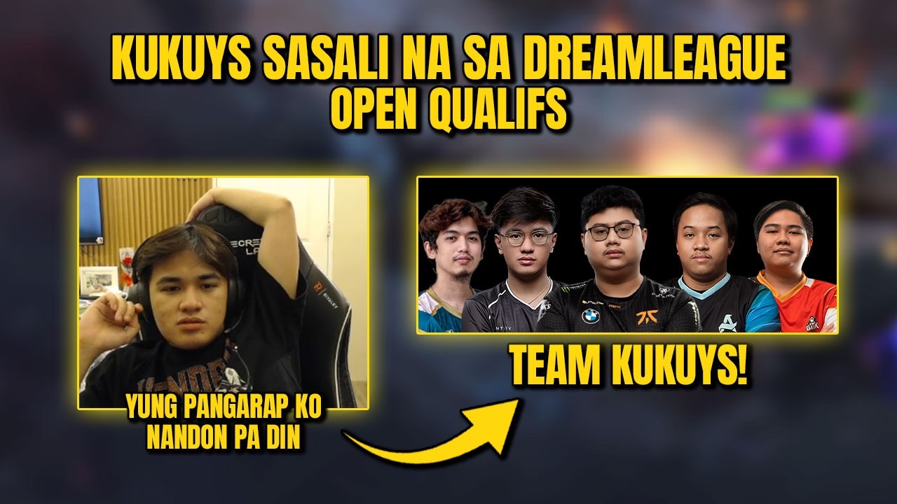 TEAM KUKUYS SASALI NA SA DREAM LEAGUE OPEN QUALIFS! 