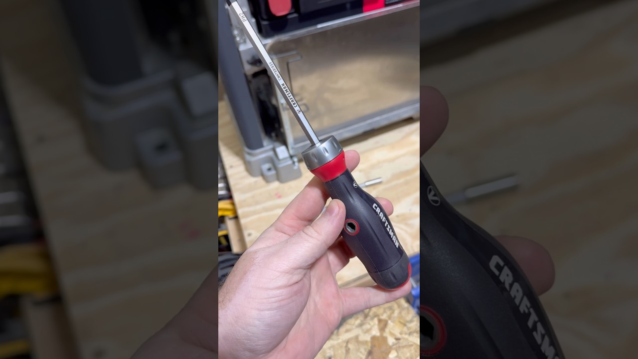 Craftsman V Series Ratcheting Screwdriver! #craftsman #facom #ratchet #tools