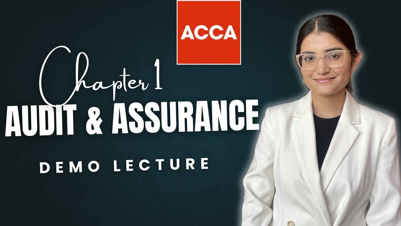 Audit and Assurance | Demo lecture | Chapter 1 | Norin Khatri | AA Coaching | #acca #audit #coaching