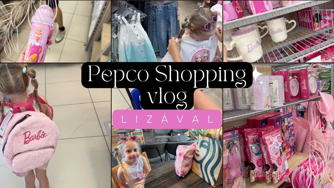 Shopping vlog Lizával - 2 Pepcoban is jártunk - Starbucks munch