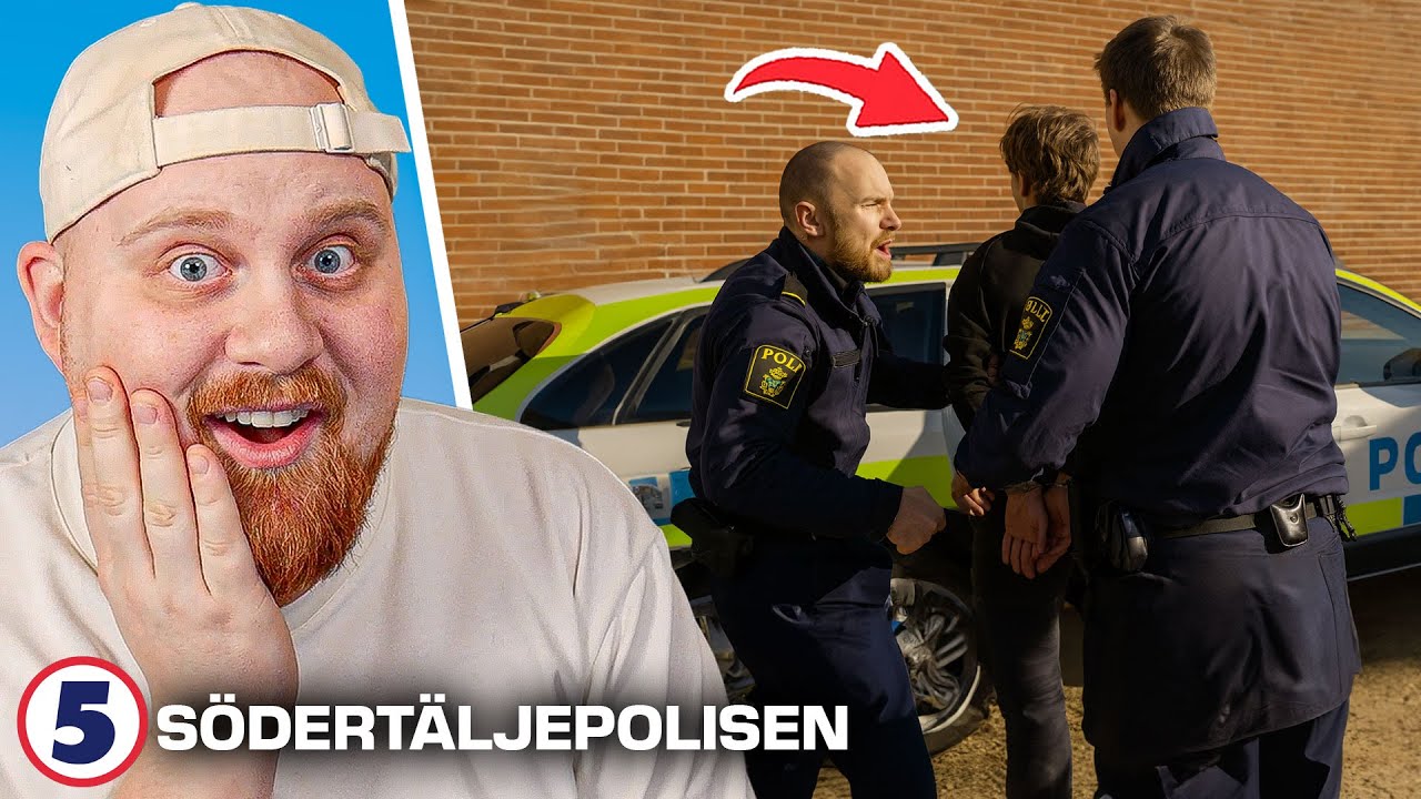 Polisen FÅNGAR misstänkt FÖRÖVARE! | Reagerar på Södertäljepolisen #8