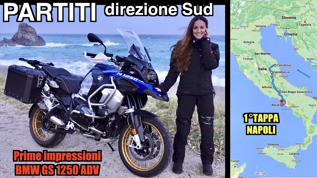 ОТПРАВЛЯЕМСЯ НА ДЖИРО Д'ИТАЛИЯ – ПЕРВЫЕ ВПЕЧАТЛЕНИЯ от BMW GS 1250 ADVENTURE – также от ПАССАЖИРА
