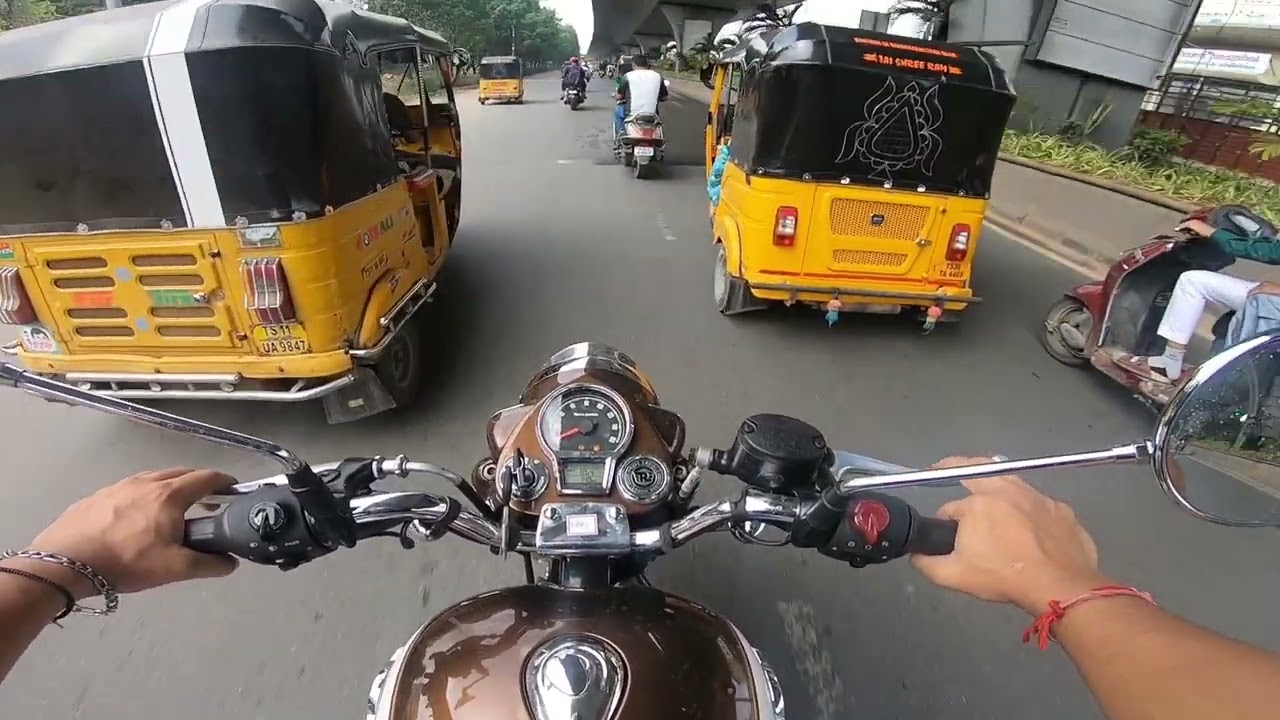 2024 New Royal enfield classic 350 Ride Review in City ||