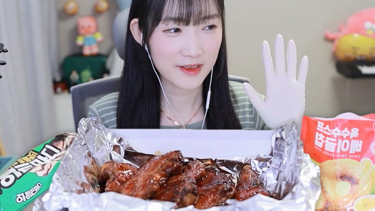 자메이카치킨이랑 후식 먹으면서 이야기하기🤭