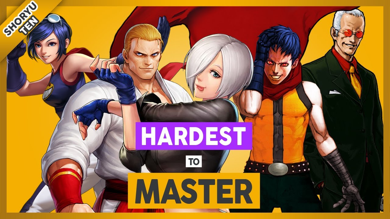 Top 10 HARDEST Characters to Master in The King Of Fighters Series