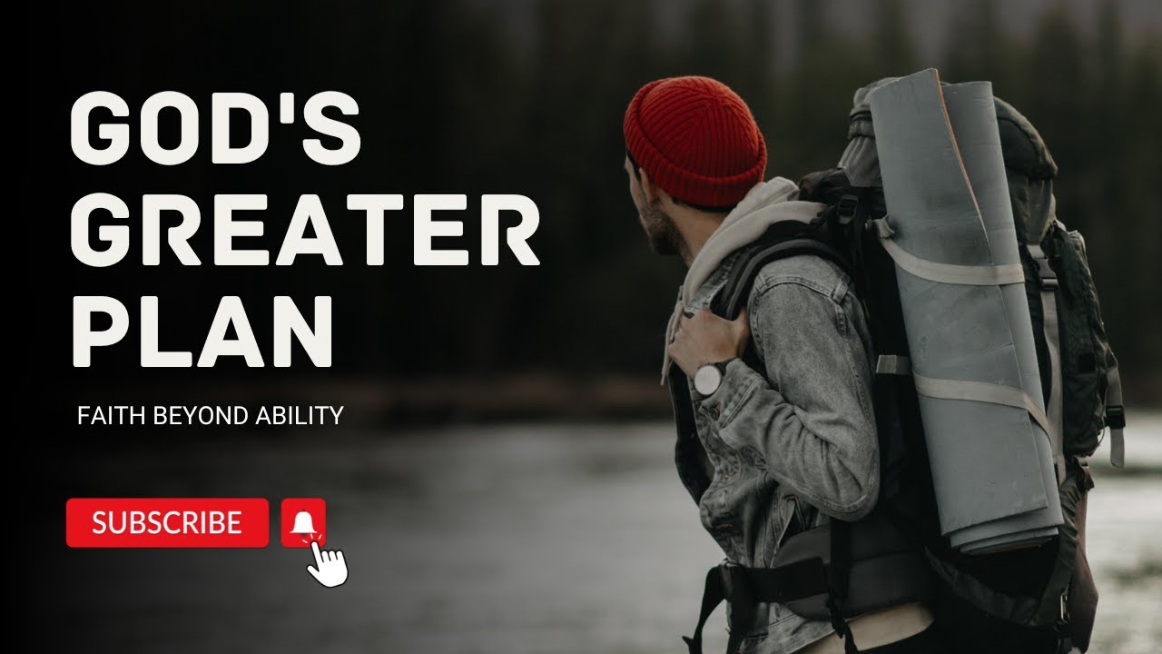 Stepping Into God's Greater Plan:Faith Beyond Ability // STEPHAN BOTHA