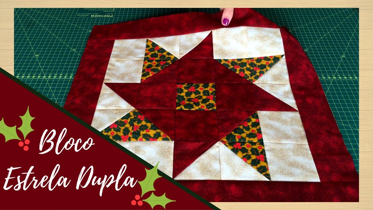 Estrela Dupla | Patchwork | Natal
