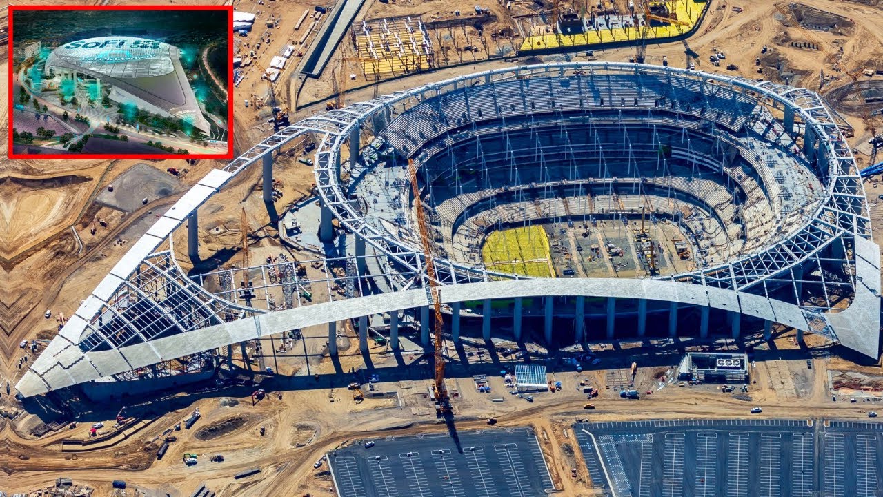 Construction Du Stade Le Plus Cher Du Monde Pour La Coupe De 2026