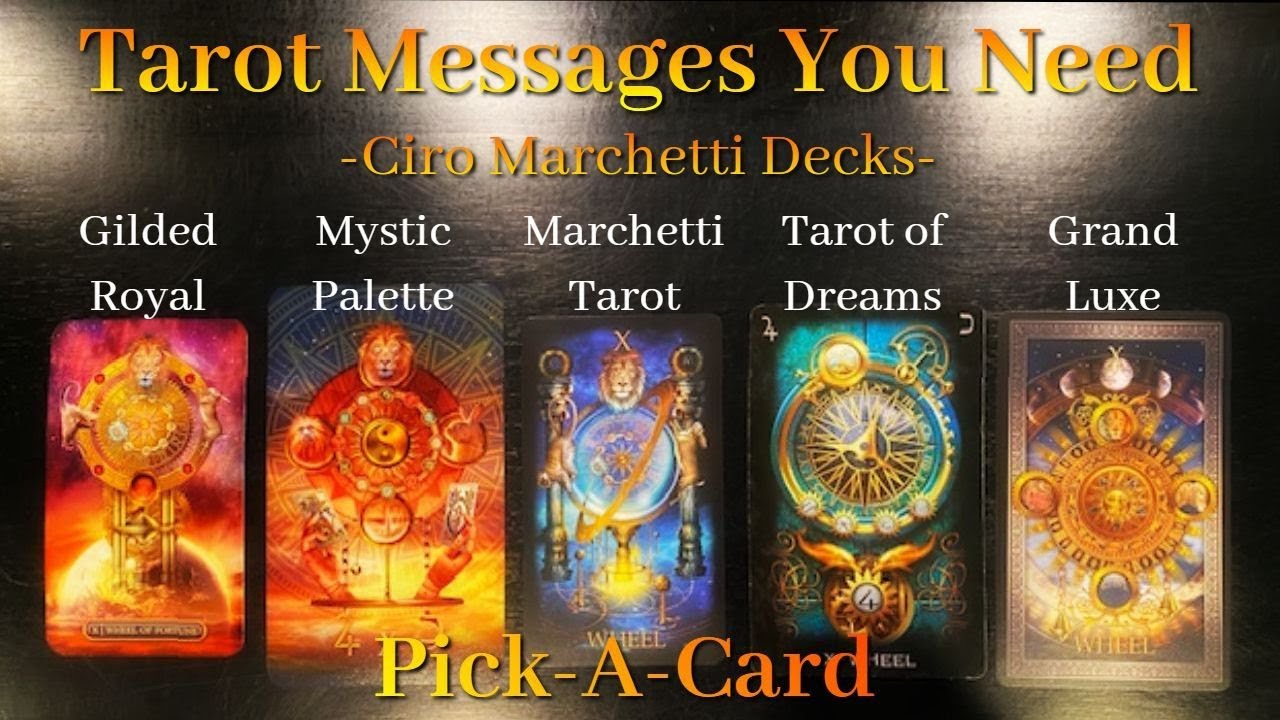 🔮Tarot Messages You Need | Pick-A-Card