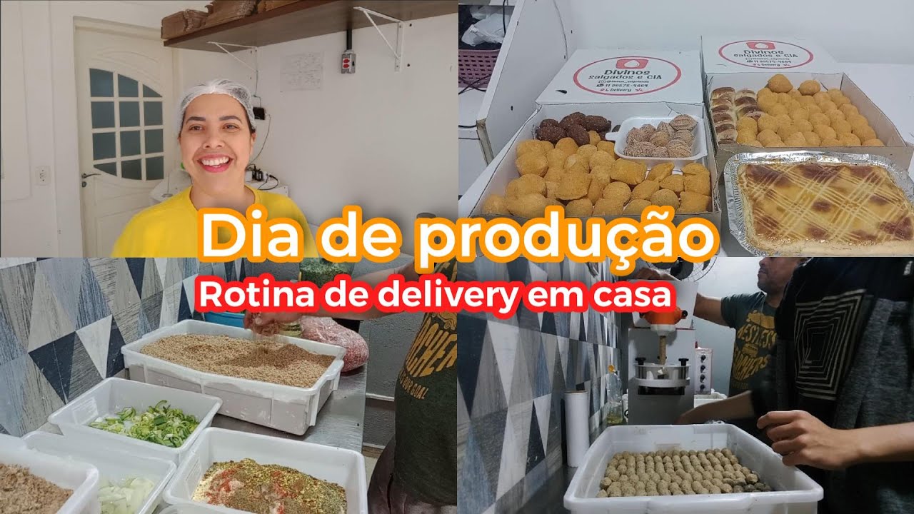 DIA de PRODUÇÃO DE KIBE! Vendas, iFood e muitas dicas!