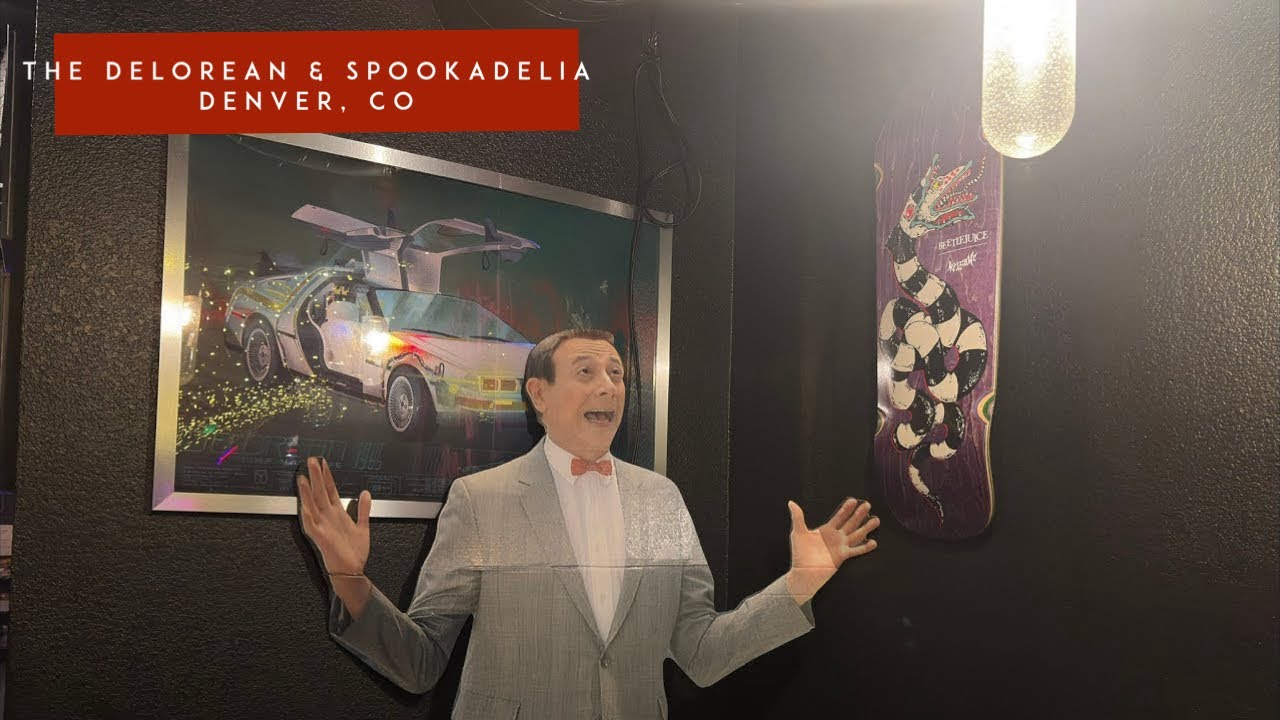 Checking out The Delorean and Spookadelia