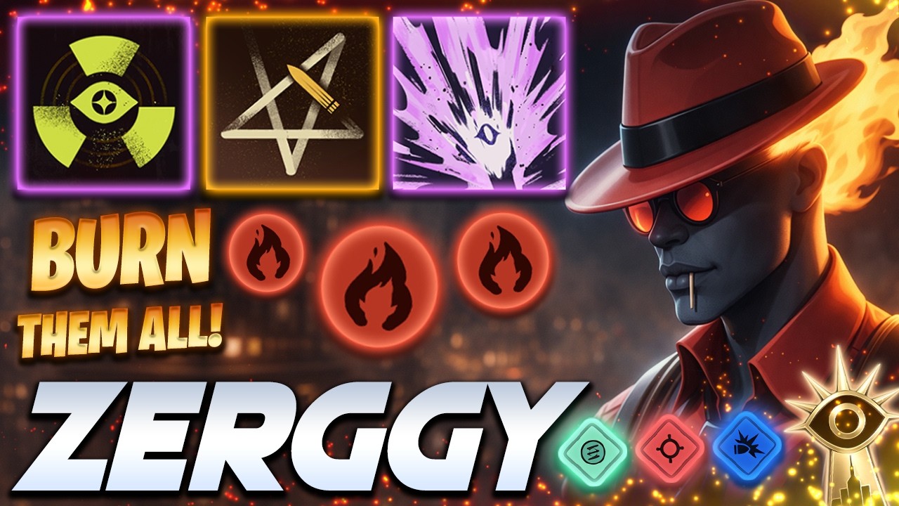 Zerggy Infernus BURN THEM ALL! - Deadlock Pro Gameplay & Guides [Watch & Learn]