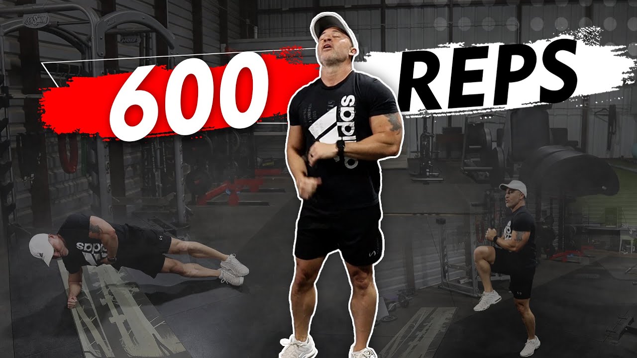 Intense 600 Rep Fat Loss Workout🔥