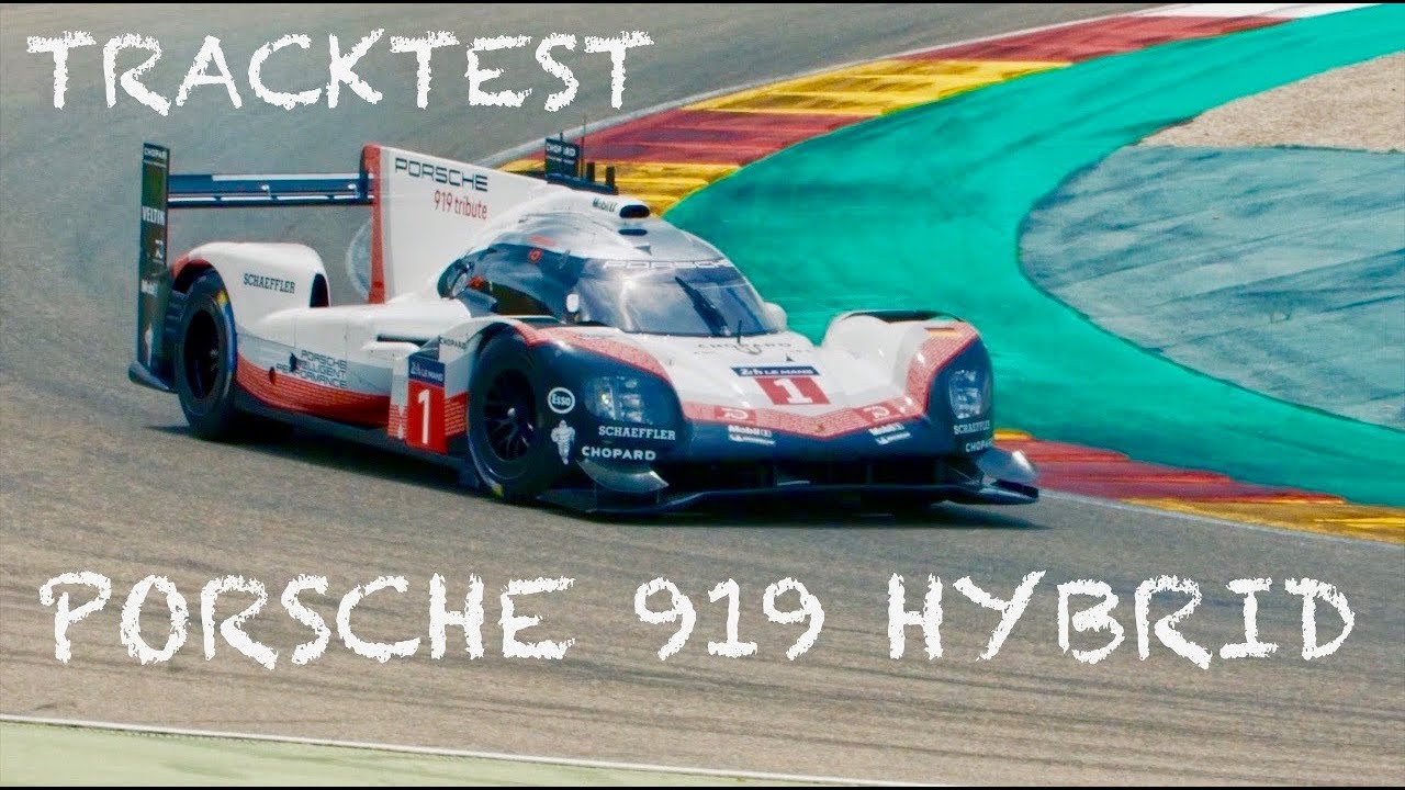 Testdrive Porsche 919 Hybrid LMP1 // Motorland Aragón almost 1000 PS POV Drivers Eye