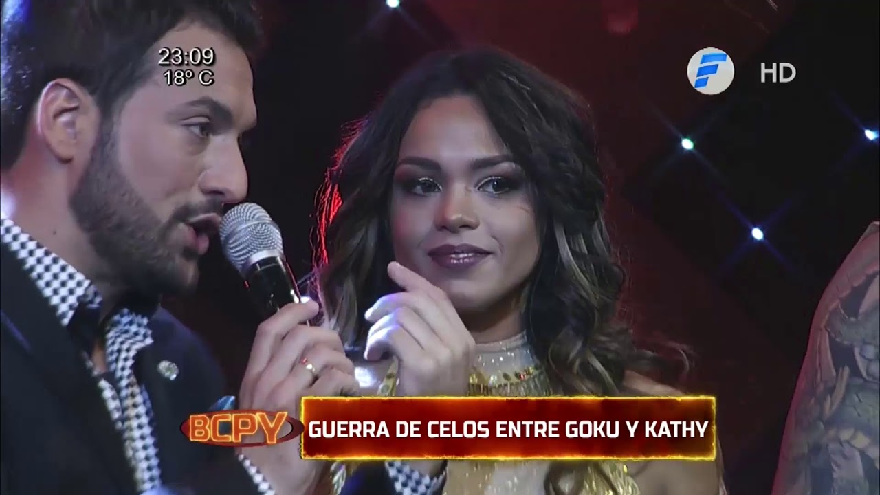 Guerra de celos entre Goku y Kathy