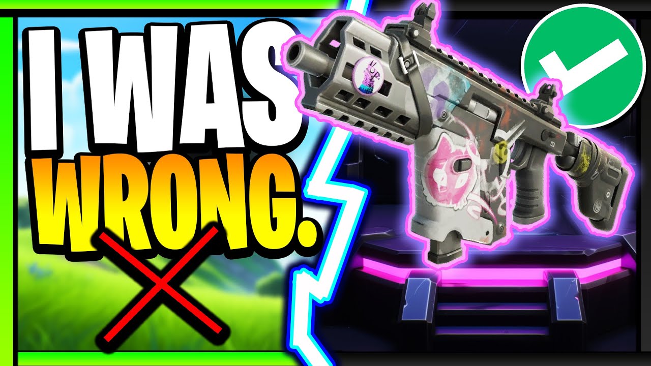 I Was Wrong. THIS is The Best Thunder Burst SMG Build. (Fortnite Chapter 5)